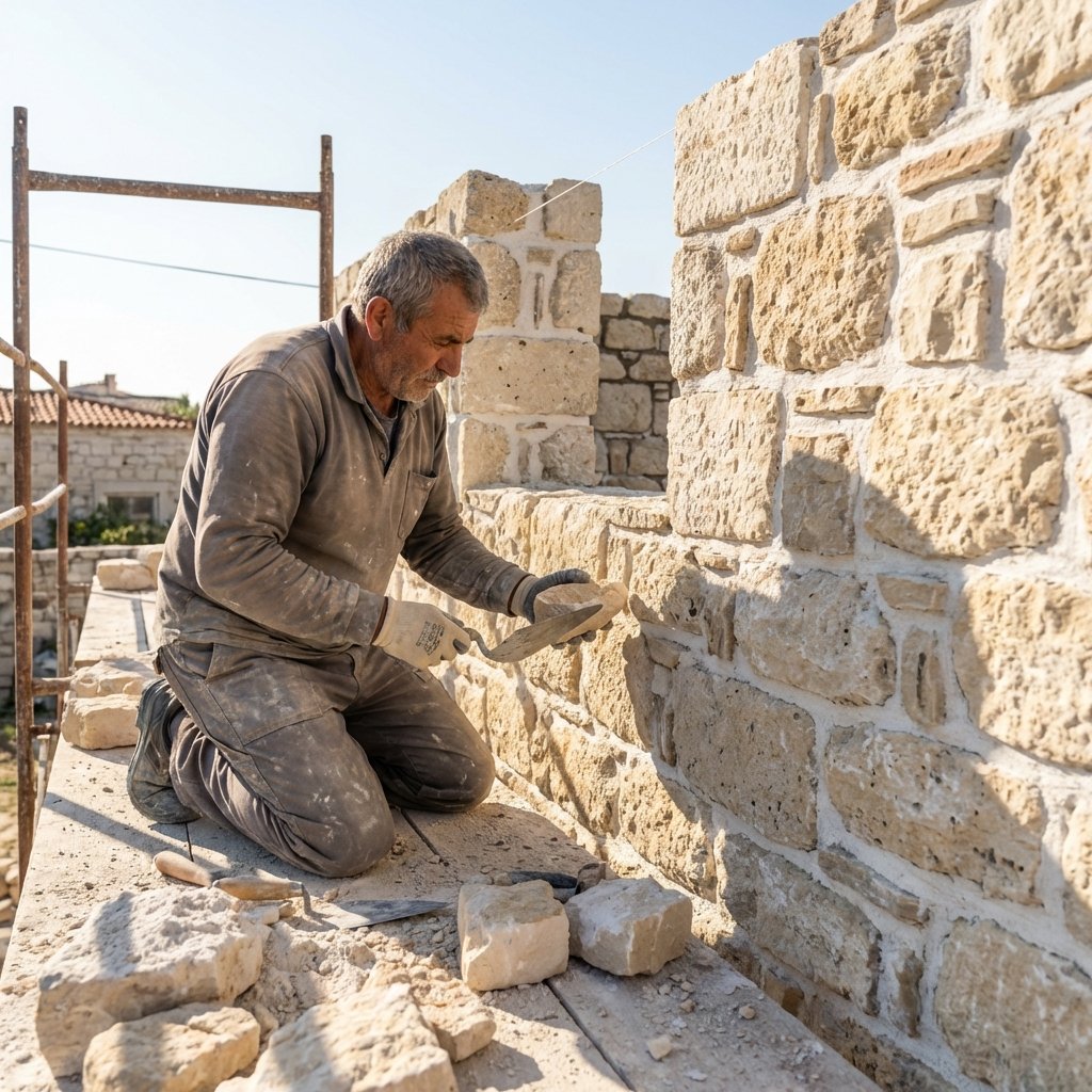 Alaçatı Taşı Uygulama ve Sert Zemin